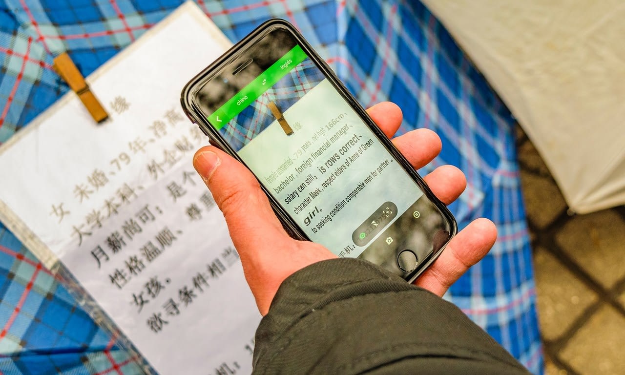 google translate camera app